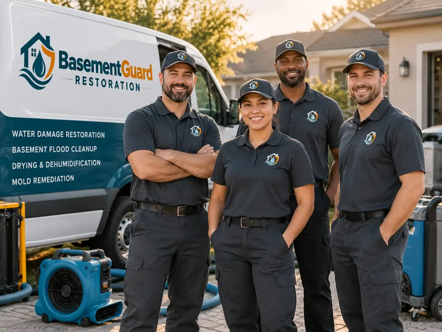 Basement Water Damage Restoration company in Oto, IA